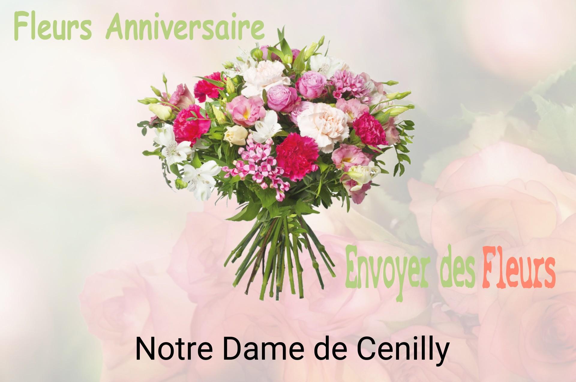 Bouquet de fleurs d’anniversaire livré à Notre-Dame-de-Cenilly
