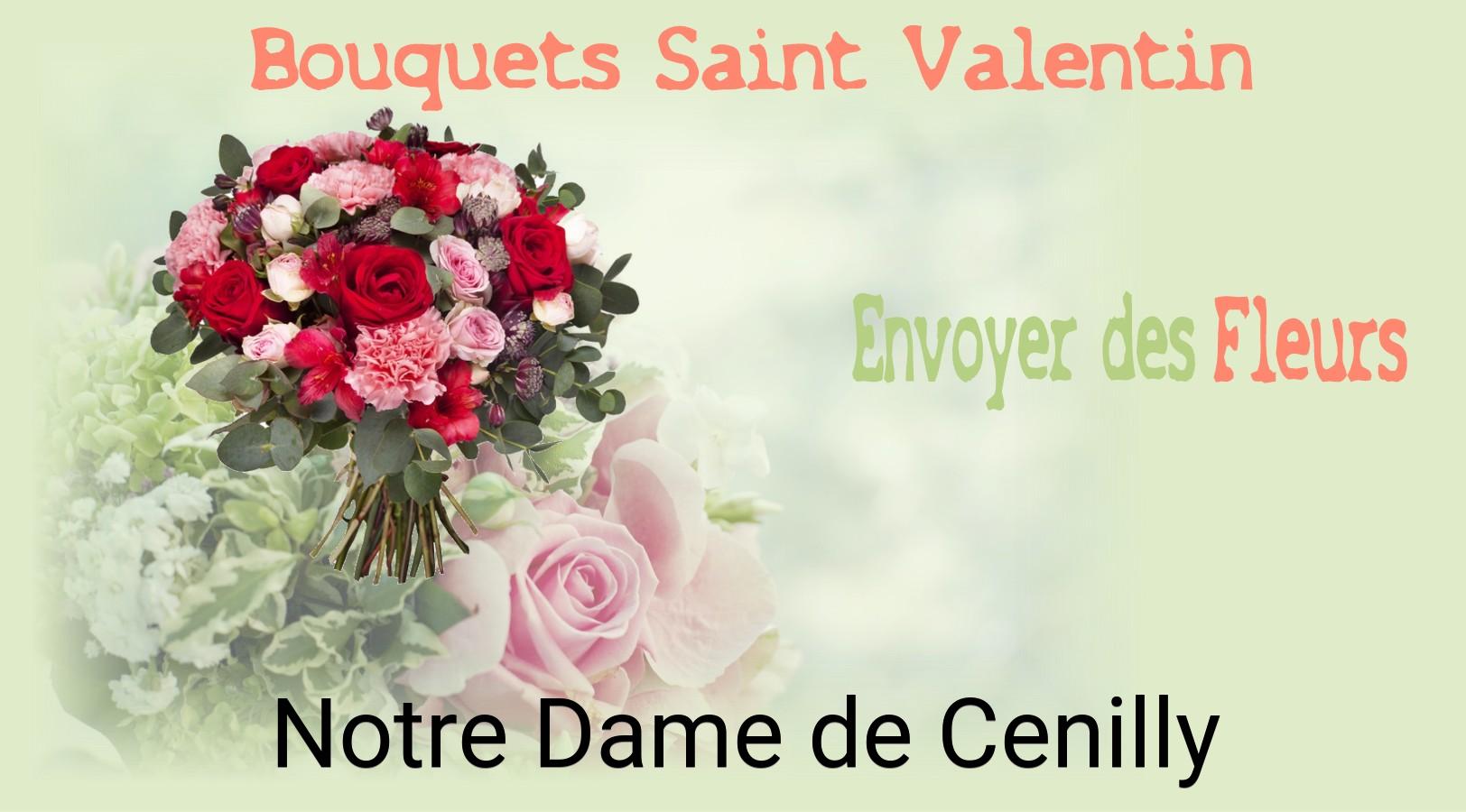 Roses de Saint-Valentin livrées à Notre-Dame-de-Cenilly