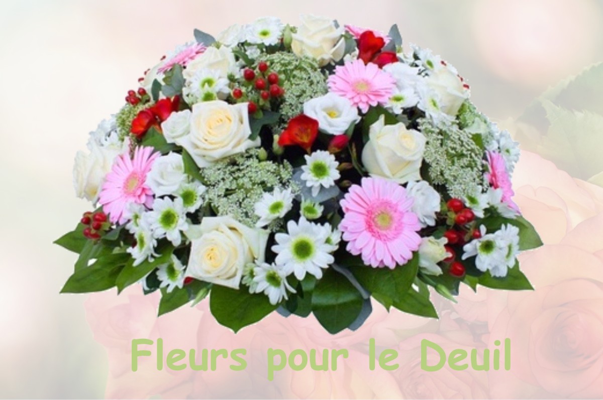 fleurs deuil NOTRE-DAME-DE-CENILLY